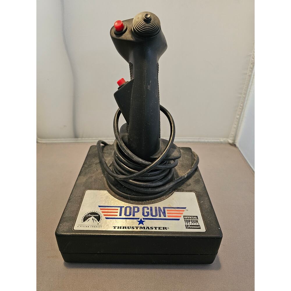 Paramount Official Top Gun Thrustmaster Joystick Controller Video Game